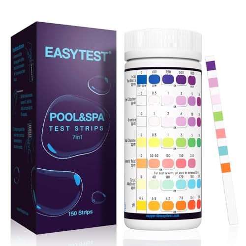 EASYTEST 7-Way Pool Test Strips — 150 Count